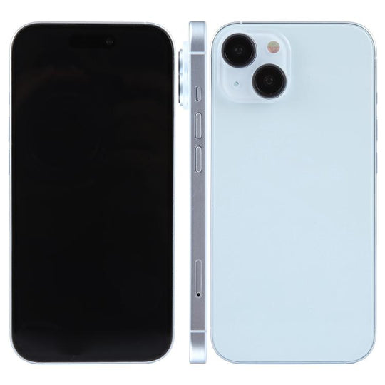 For iPhone 15 Plus Black Screen Non-Working Fake Dummy Display Model (Blue)