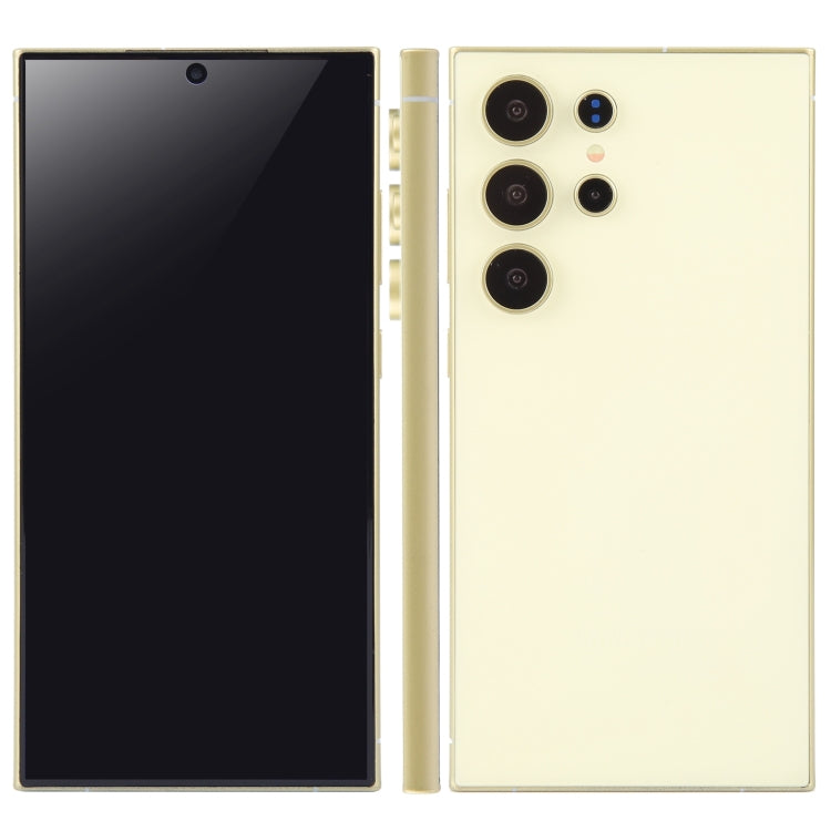 For Samsung Galaxy S24 Ultra 5G Black Screen Non-Working Fake Dummy Display Model (Yellow) - For Galaxy by buy2fix | Online Shopping UK | buy2fix