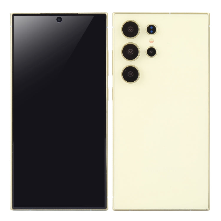 For Samsung Galaxy S24 Ultra 5G Black Screen Non-Working Fake Dummy Display Model (Yellow) - For Galaxy by buy2fix | Online Shopping UK | buy2fix