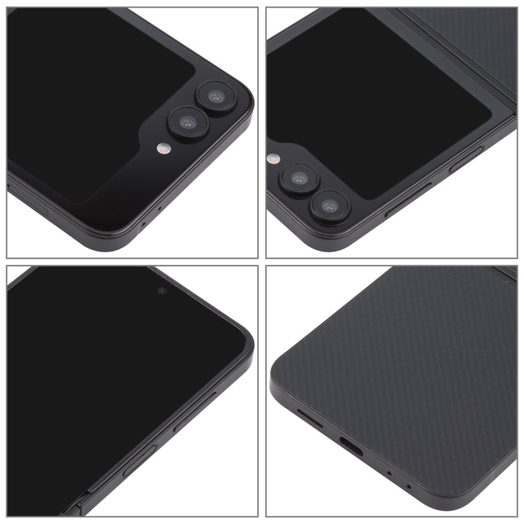 For Samsung Galaxy Z Flip6 Black Screen Non-Working Fake Dummy Display Model (Black) - For Galaxy by buy2fix | Online Shopping UK | buy2fix