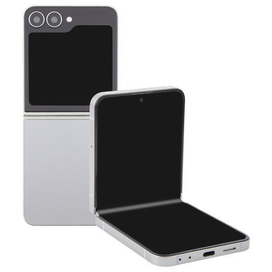 For Samsung Galaxy Z Flip6 Black Screen Non-Working Fake Dummy Display Model (Silver) - For Galaxy by buy2fix | Online Shopping UK | buy2fix