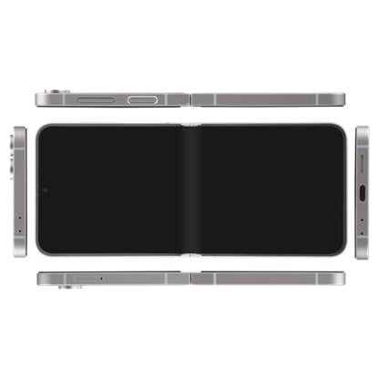 For Samsung Galaxy Z Flip6 Black Screen Non-Working Fake Dummy Display Model (Silver) - For Galaxy by buy2fix | Online Shopping UK | buy2fix