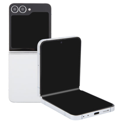 For Samsung Galaxy Z Flip6 Black Screen Non-Working Fake Dummy Display Model (White) - For Galaxy by buy2fix | Online Shopping UK | buy2fix