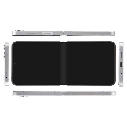 For Samsung Galaxy Z Flip6 Black Screen Non-Working Fake Dummy Display Model (White) - For Galaxy by buy2fix | Online Shopping UK | buy2fix