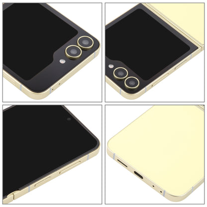 For Samsung Galaxy Z Flip6 Black Screen Non-Working Fake Dummy Display Model (Yellow) - For Galaxy by buy2fix | Online Shopping UK | buy2fix