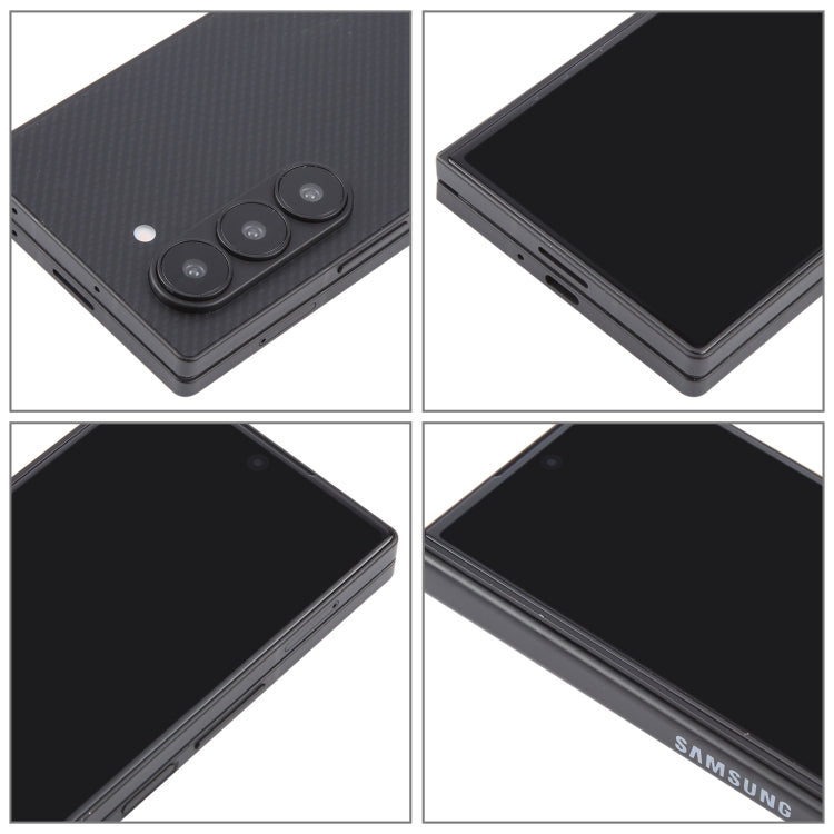 For Samsung Galaxy Z Fold6 Black Screen Non-Working Fake Dummy Display Model (Black) - For Galaxy by buy2fix | Online Shopping UK | buy2fix