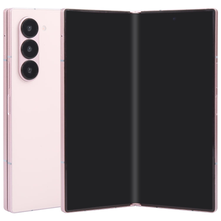 For Samsung Galaxy Z Fold6 Black Screen Non-Working Fake Dummy Display Model (Pink) - For Galaxy by buy2fix | Online Shopping UK | buy2fix
