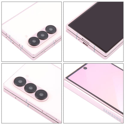 For Samsung Galaxy Z Fold6 Black Screen Non-Working Fake Dummy Display Model (Pink) - For Galaxy by buy2fix | Online Shopping UK | buy2fix