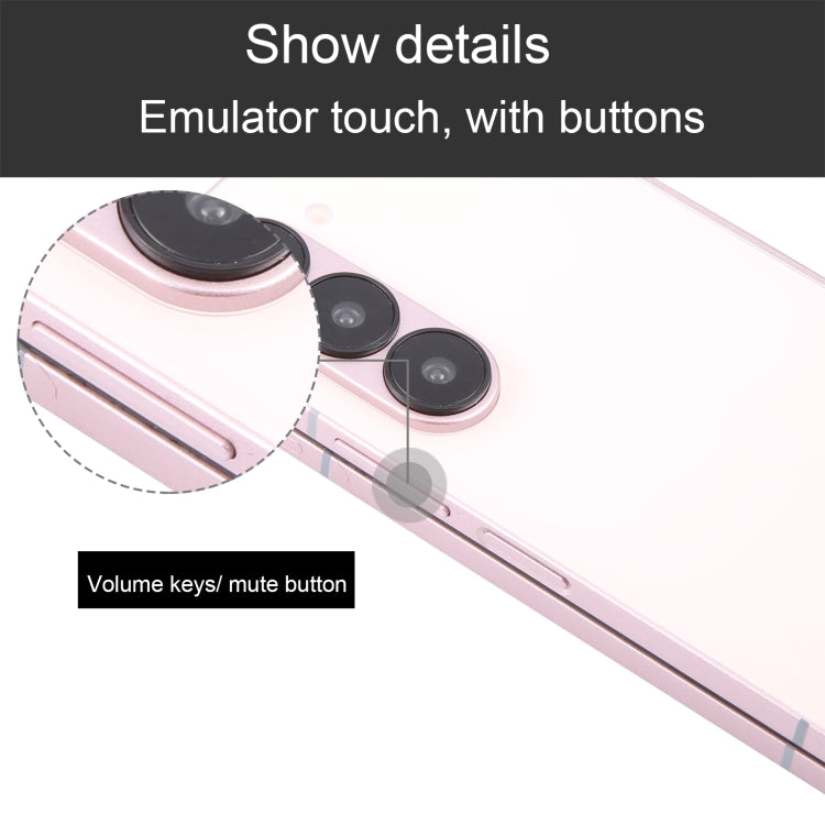 For Samsung Galaxy Z Fold6 Black Screen Non-Working Fake Dummy Display Model (Pink) - For Galaxy by buy2fix | Online Shopping UK | buy2fix