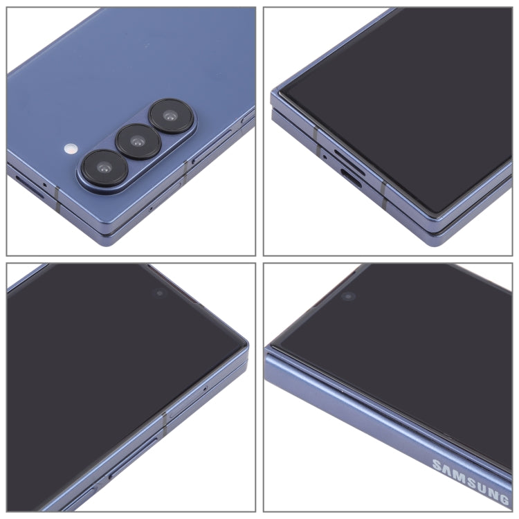 For Samsung Galaxy Z Fold6 Black Screen Non-Working Fake Dummy Display Model (Blue) - For Galaxy by buy2fix | Online Shopping UK | buy2fix