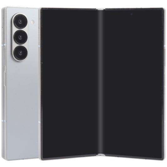 For Samsung Galaxy Z Fold6 Black Screen Non-Working Fake Dummy Display Model (Silver) - For Galaxy by buy2fix | Online Shopping UK | buy2fix