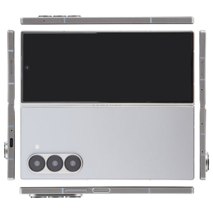 For Samsung Galaxy Z Fold6 Black Screen Non-Working Fake Dummy Display Model (Silver) - For Galaxy by buy2fix | Online Shopping UK | buy2fix