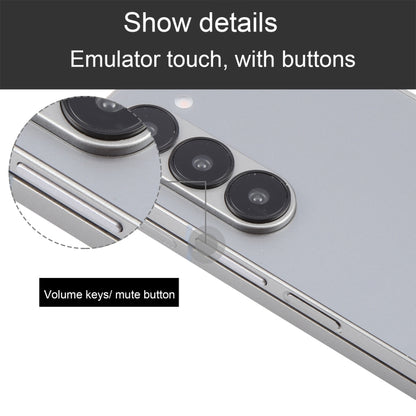 For Samsung Galaxy Z Fold6 Black Screen Non-Working Fake Dummy Display Model (Silver) - For Galaxy by buy2fix | Online Shopping UK | buy2fix