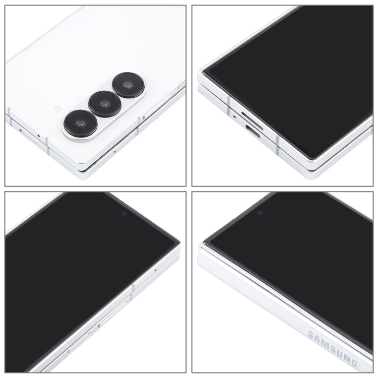 For Samsung Galaxy Z Fold6 Black Screen Non-Working Fake Dummy Display Model (White) - For Galaxy by buy2fix | Online Shopping UK | buy2fix