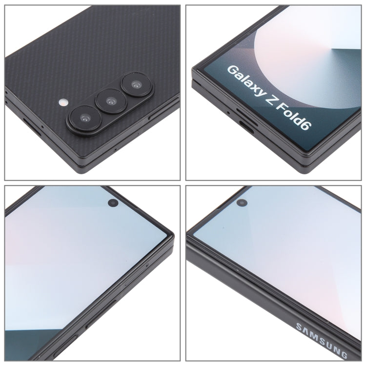 For Samsung Galaxy Z Fold6 Color Screen Non-Working Fake Dummy Display Model (Black) - For Galaxy by buy2fix | Online Shopping UK | buy2fix