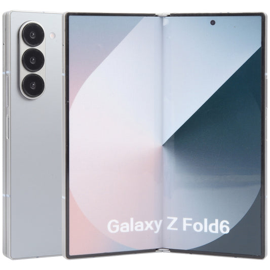 For Samsung Galaxy Z Fold6 Color Screen Non-Working Fake Dummy Display Model (Silver) - For Galaxy by buy2fix | Online Shopping UK | buy2fix
