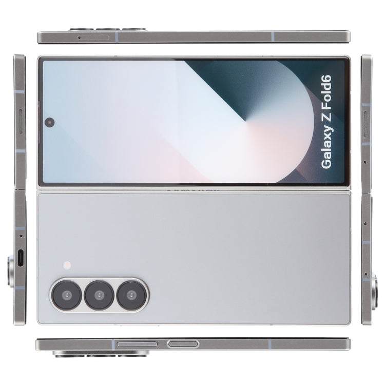 For Samsung Galaxy Z Fold6 Color Screen Non-Working Fake Dummy Display Model (Silver) - For Galaxy by buy2fix | Online Shopping UK | buy2fix