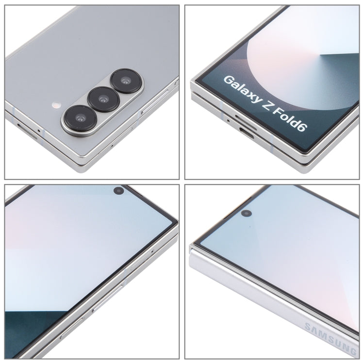 For Samsung Galaxy Z Fold6 Color Screen Non-Working Fake Dummy Display Model (Silver) - For Galaxy by buy2fix | Online Shopping UK | buy2fix