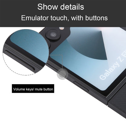 For Samsung Galaxy Z Flip6 Color Screen Non-Working Fake Dummy Display Model (Black) - For Galaxy by buy2fix | Online Shopping UK | buy2fix
