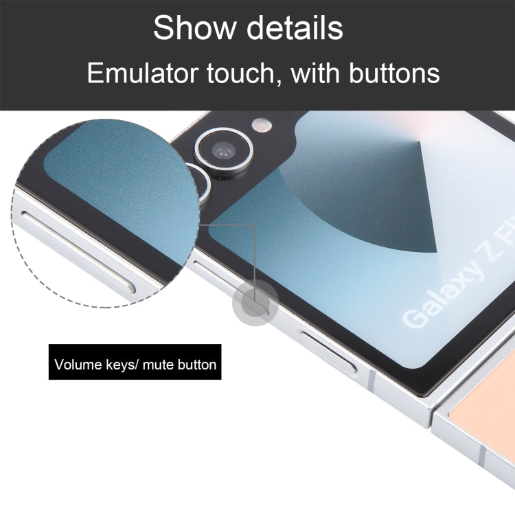 For Samsung Galaxy Z Flip6 Color Screen Non-Working Fake Dummy Display Model (Pink) - For Galaxy by buy2fix | Online Shopping UK | buy2fix