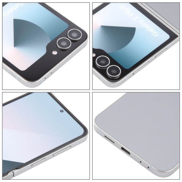For Samsung Galaxy Z Flip6 Color Screen Non-Working Fake Dummy Display Model (Silver) - For Galaxy by buy2fix | Online Shopping UK | buy2fix