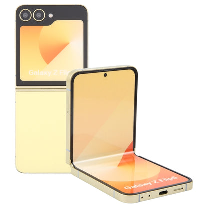For Samsung Galaxy Z Flip6 Color Screen Non-Working Fake Dummy Display Model (Yellow) - For Galaxy by buy2fix | Online Shopping UK | buy2fix