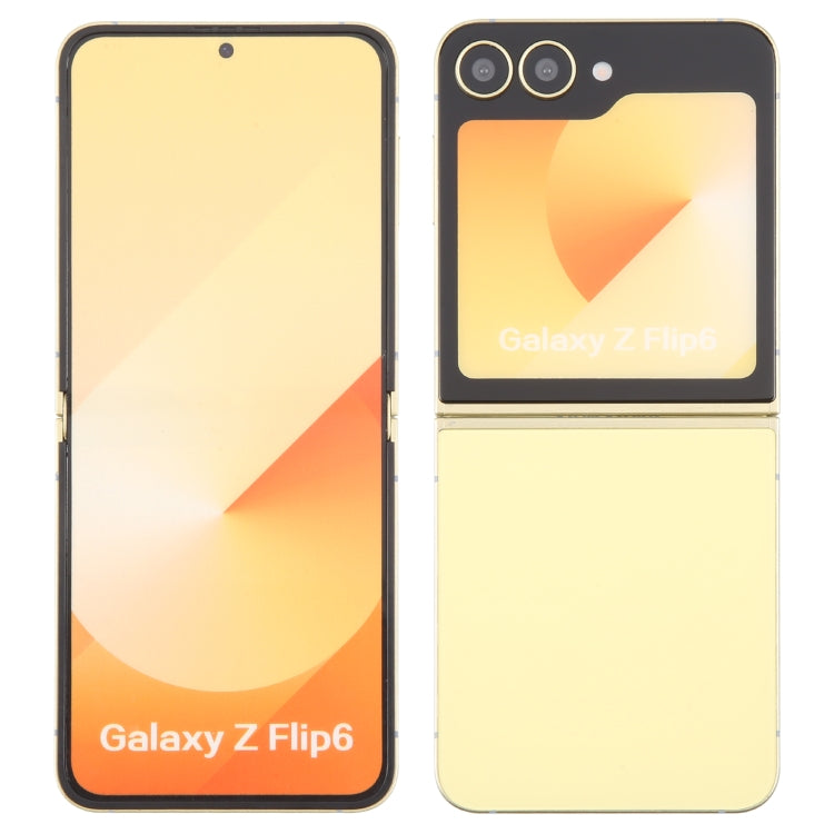 For Samsung Galaxy Z Flip6 Color Screen Non-Working Fake Dummy Display Model (Yellow) - For Galaxy by buy2fix | Online Shopping UK | buy2fix