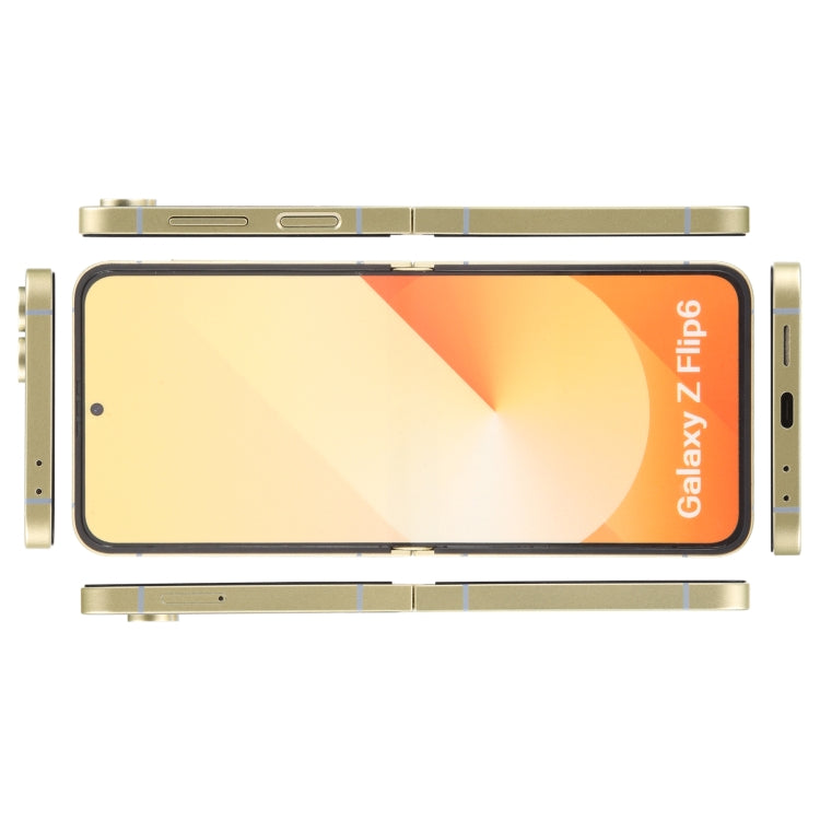 For Samsung Galaxy Z Flip6 Color Screen Non-Working Fake Dummy Display Model (Yellow) - For Galaxy by buy2fix | Online Shopping UK | buy2fix