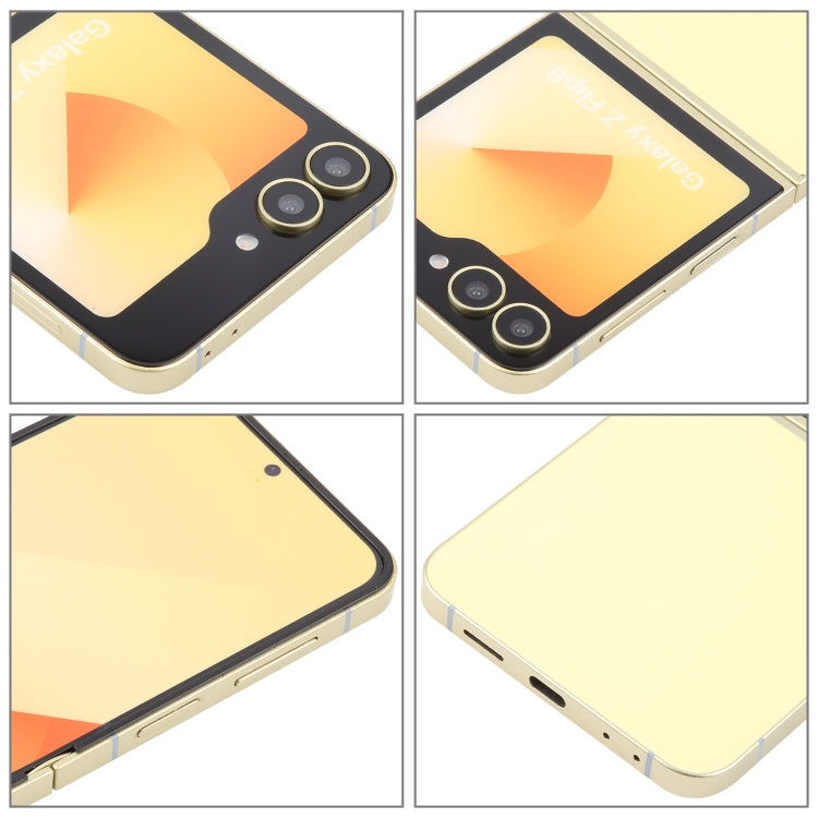 For Samsung Galaxy Z Flip6 Color Screen Non-Working Fake Dummy Display Model (Yellow) - For Galaxy by buy2fix | Online Shopping UK | buy2fix