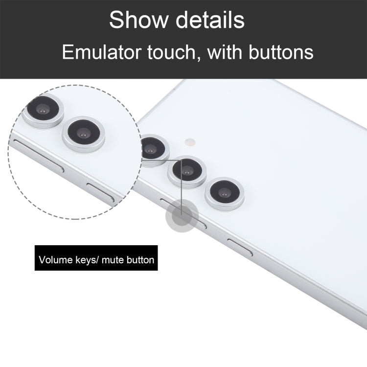 For Samsung Galaxy S24 FE 5G Black Screen Non-Working Fake Dummy Display Model (White) - For Galaxy by buy2fix | Online Shopping UK | buy2fix