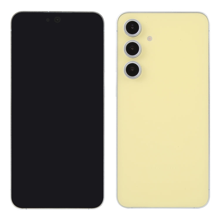 For Samsung Galaxy S24 FE 5G Black Screen Non-Working Fake Dummy Display Model (Yellow) - For Galaxy by buy2fix | Online Shopping UK | buy2fix