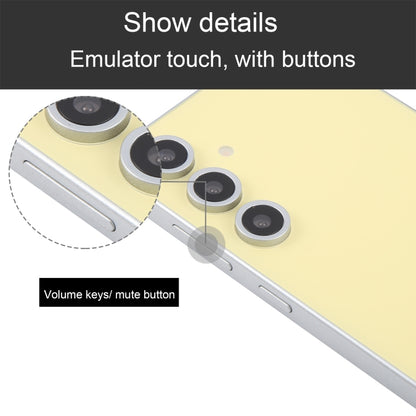 For Samsung Galaxy S24 FE 5G Black Screen Non-Working Fake Dummy Display Model (Yellow) - For Galaxy by buy2fix | Online Shopping UK | buy2fix