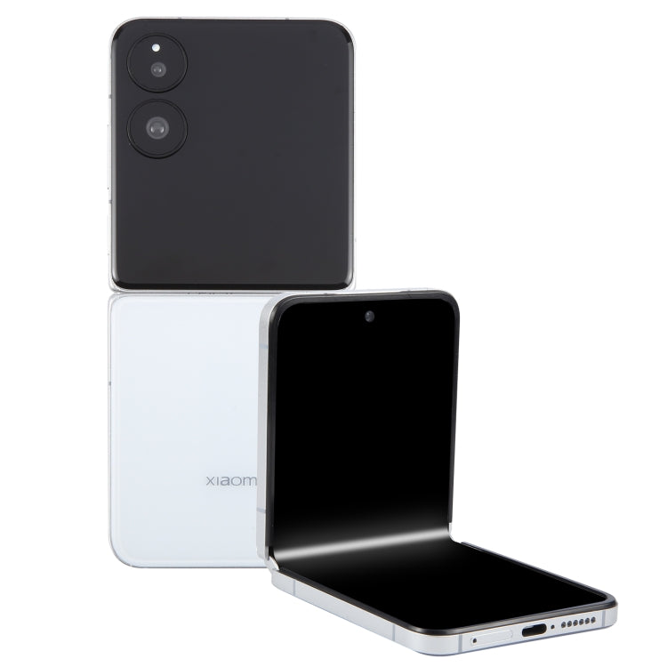 For Xiaomi MIX Flip Black Screen Non-Working Fake Dummy Display Model (White) - For Xiaomi by buy2fix | Online Shopping UK | buy2fix