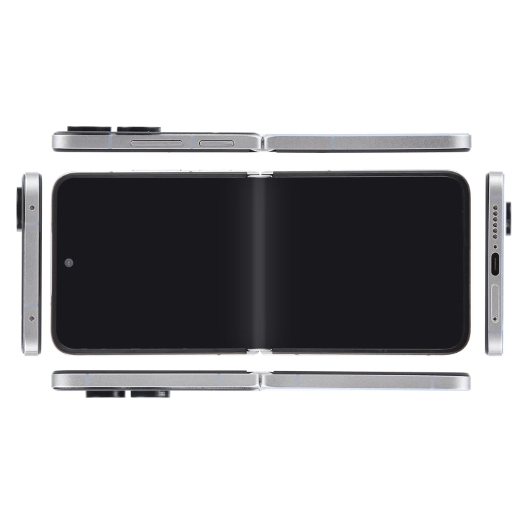 For Xiaomi MIX Flip Black Screen Non-Working Fake Dummy Display Model (White) - For Xiaomi by buy2fix | Online Shopping UK | buy2fix