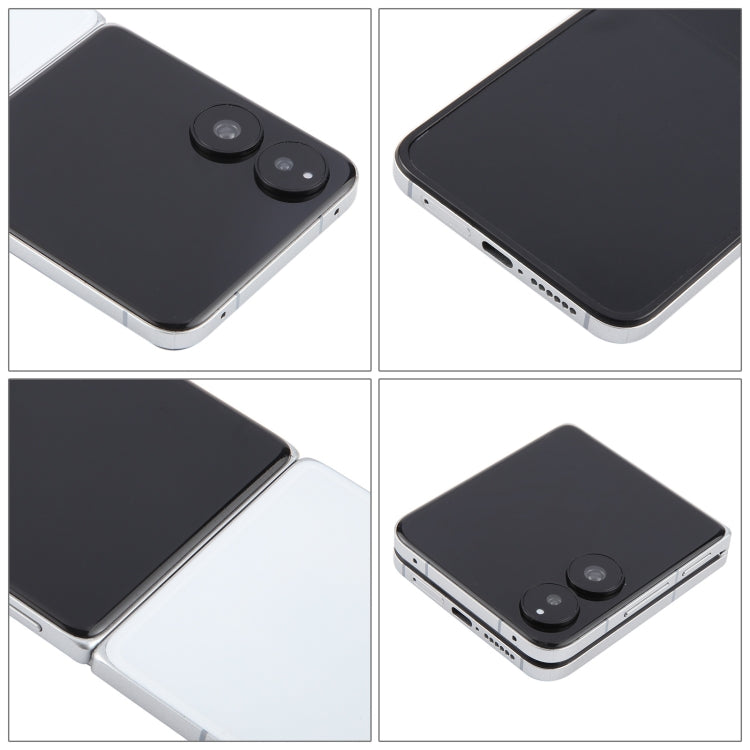 For Xiaomi MIX Flip Black Screen Non-Working Fake Dummy Display Model (White) - For Xiaomi by buy2fix | Online Shopping UK | buy2fix