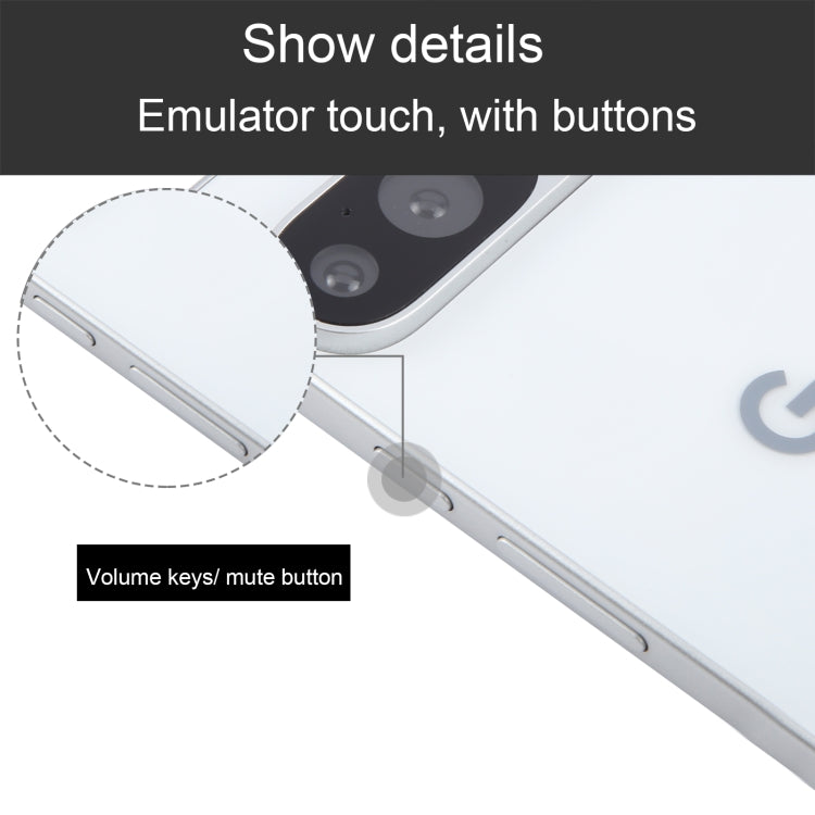 For Google Pixel 9 Black Screen Non-Working Fake Dummy Display Model (Porcelain) - Other Phone Model by buy2fix | Online Shopping UK | buy2fix