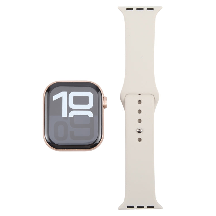 For Apple Watch Series 10 46mm Color Screen Non-Working Fake Dummy Display Model (Rose Gold) - Watch Model by buy2fix | Online Shopping UK | buy2fix