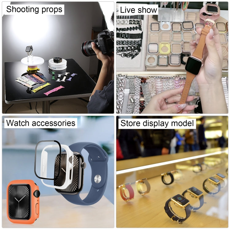 For Apple Watch Series 10 46mm Color Screen Non-Working Fake Dummy Display Model (Black) - Watch Model by buy2fix | Online Shopping UK | buy2fix