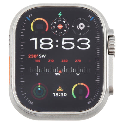 For Apple Watch Ultra 2 49mm Color Screen Non-Working Fake Dummy Display Model (Beige White) - Watch Model by buy2fix | Online Shopping UK | buy2fix