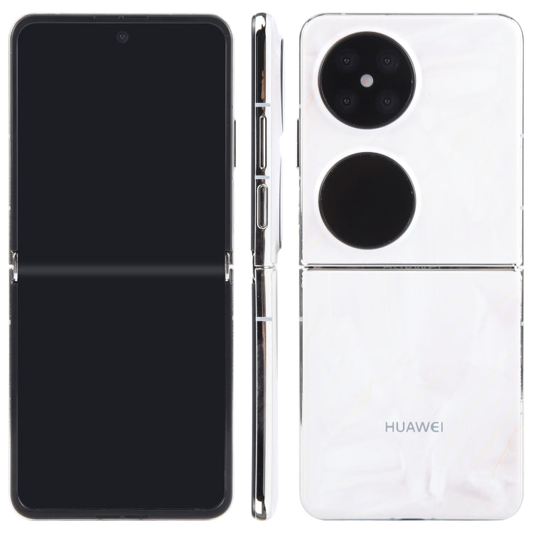 For Huawei Pocket 2 Black Screen Non-Working Fake Dummy Display Model (White) - For Huawei by buy2fix | Online Shopping UK | buy2fix