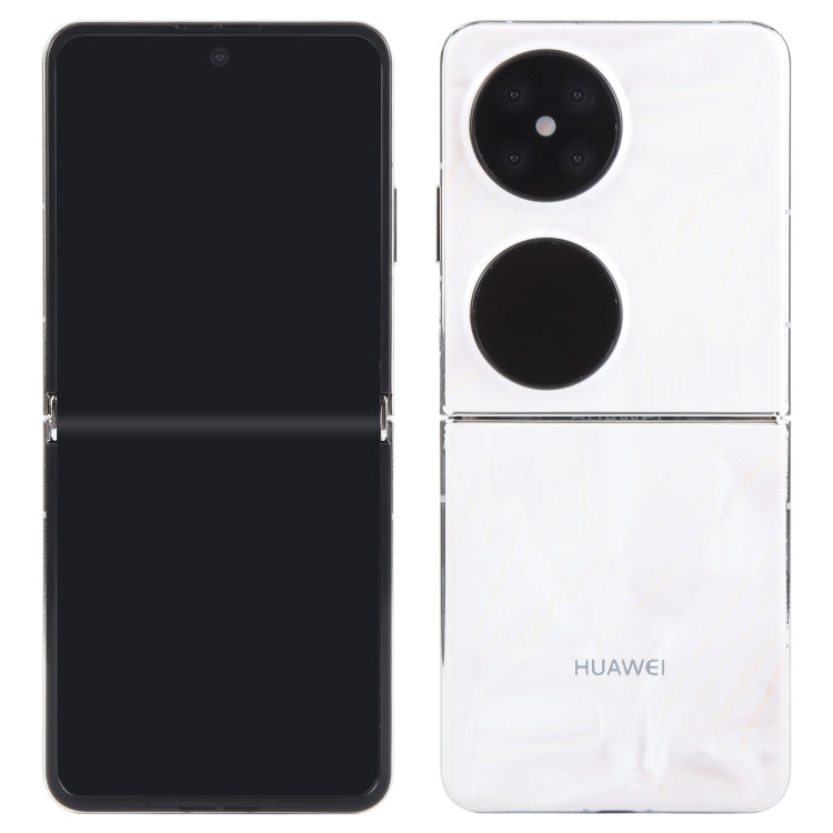 For Huawei Pocket 2 Black Screen Non-Working Fake Dummy Display Model (White) - For Huawei by buy2fix | Online Shopping UK | buy2fix