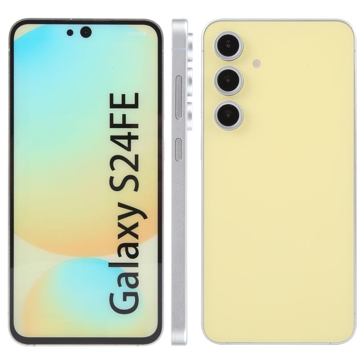 For Samsung Galaxy S24 FE 5G Color Screen Non-Working Fake Dummy Display Model (Yellow) - For Galaxy by buy2fix | Online Shopping UK | buy2fix