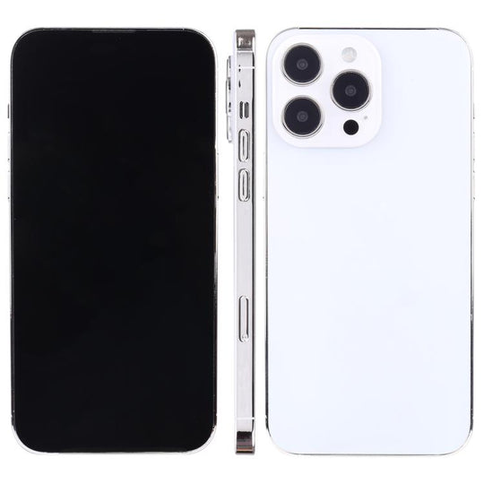 For iPhone 14 Pro Black Screen Non-Working Fake Dummy Display Model (Silver)