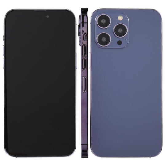 For iPhone 14 Pro Max Black Screen Non-Working Fake Dummy Display Model(Deep Purple)
