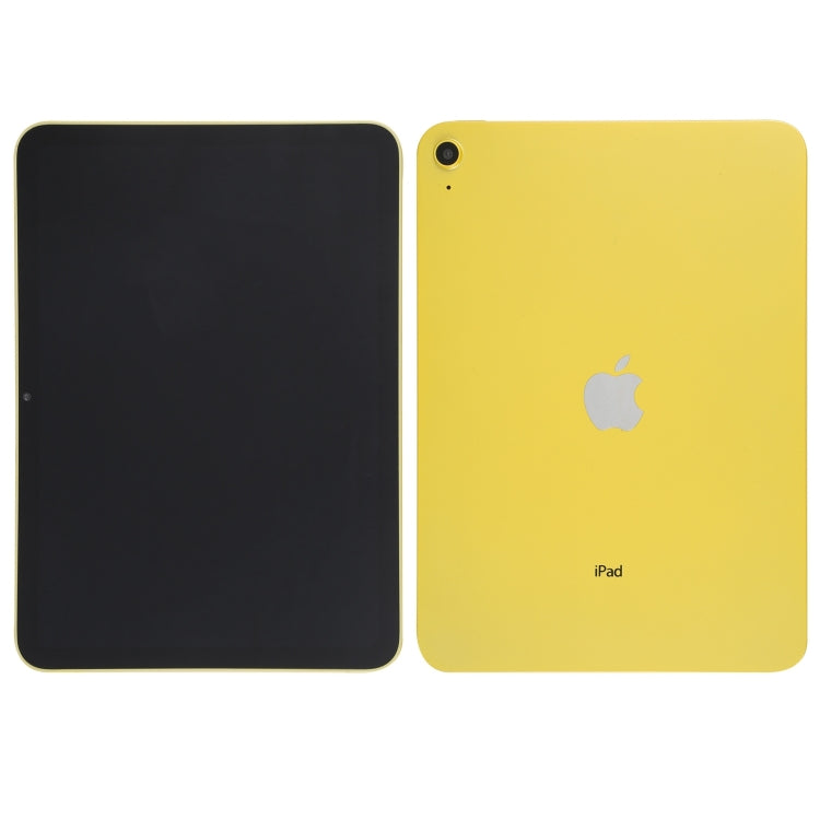 For iPad 10th Gen 10.9 2022 Black Screen Non-Working Fake Dummy Display Model(Yellow) - For iPhone & iPad by buy2fix | Online Shopping UK | buy2fix