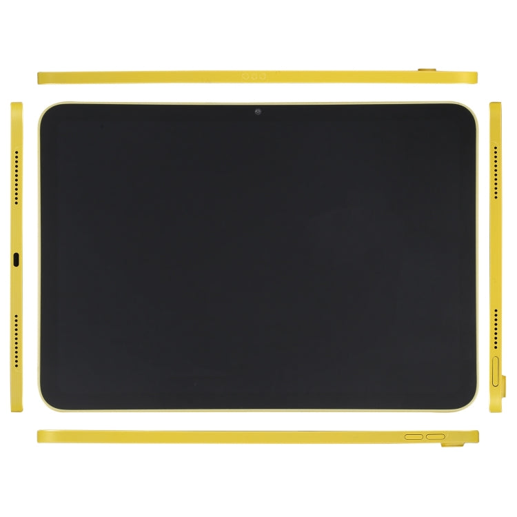 For iPad 10th Gen 10.9 2022 Black Screen Non-Working Fake Dummy Display Model(Yellow) - For iPhone & iPad by buy2fix | Online Shopping UK | buy2fix