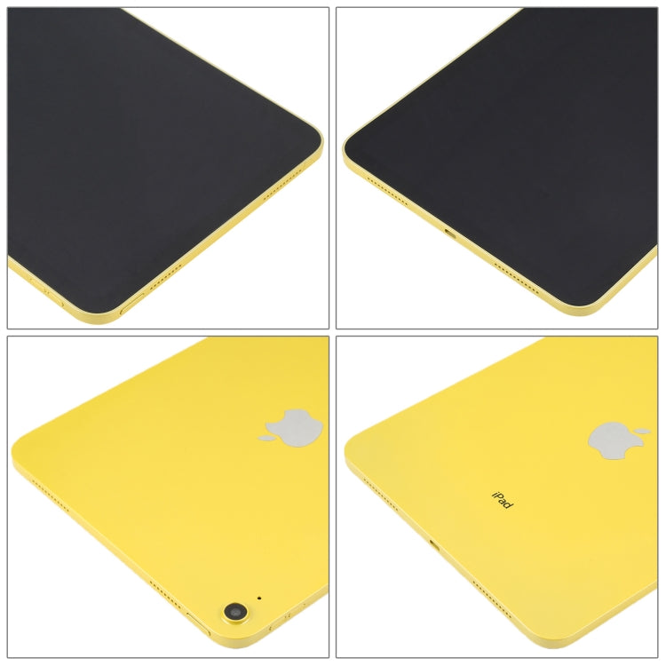 For iPad 10th Gen 10.9 2022 Black Screen Non-Working Fake Dummy Display Model(Yellow) - For iPhone & iPad by buy2fix | Online Shopping UK | buy2fix