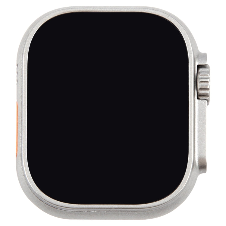 For Apple Watch Ultra 2 49mm Black Screen Non-Working Fake Dummy Display Model (Beige White) - Watch Model by buy2fix | Online Shopping UK | buy2fix
