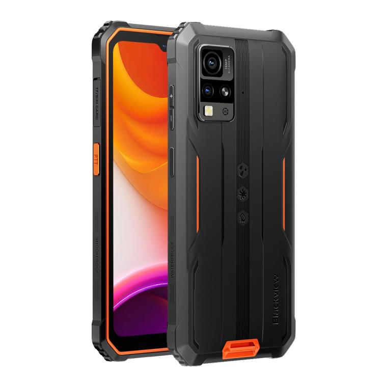 Blackview BV4800 SE Rugged Phone, 4GB+64GB, 6.56 inch Android 15 UMS9320E T615 Octa Core, Network: 4G, OTG, NFC (Orange) - Blackview by Blackview | Online Shopping UK | buy2fix