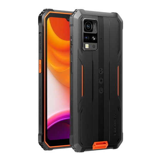 Blackview BV4800 SE Rugged Phone, 4GB+64GB, 6.56 inch Android 15 UMS9320E T615 Octa Core, Network: 4G, OTG, NFC (Orange) - Blackview by Blackview | Online Shopping UK | buy2fix